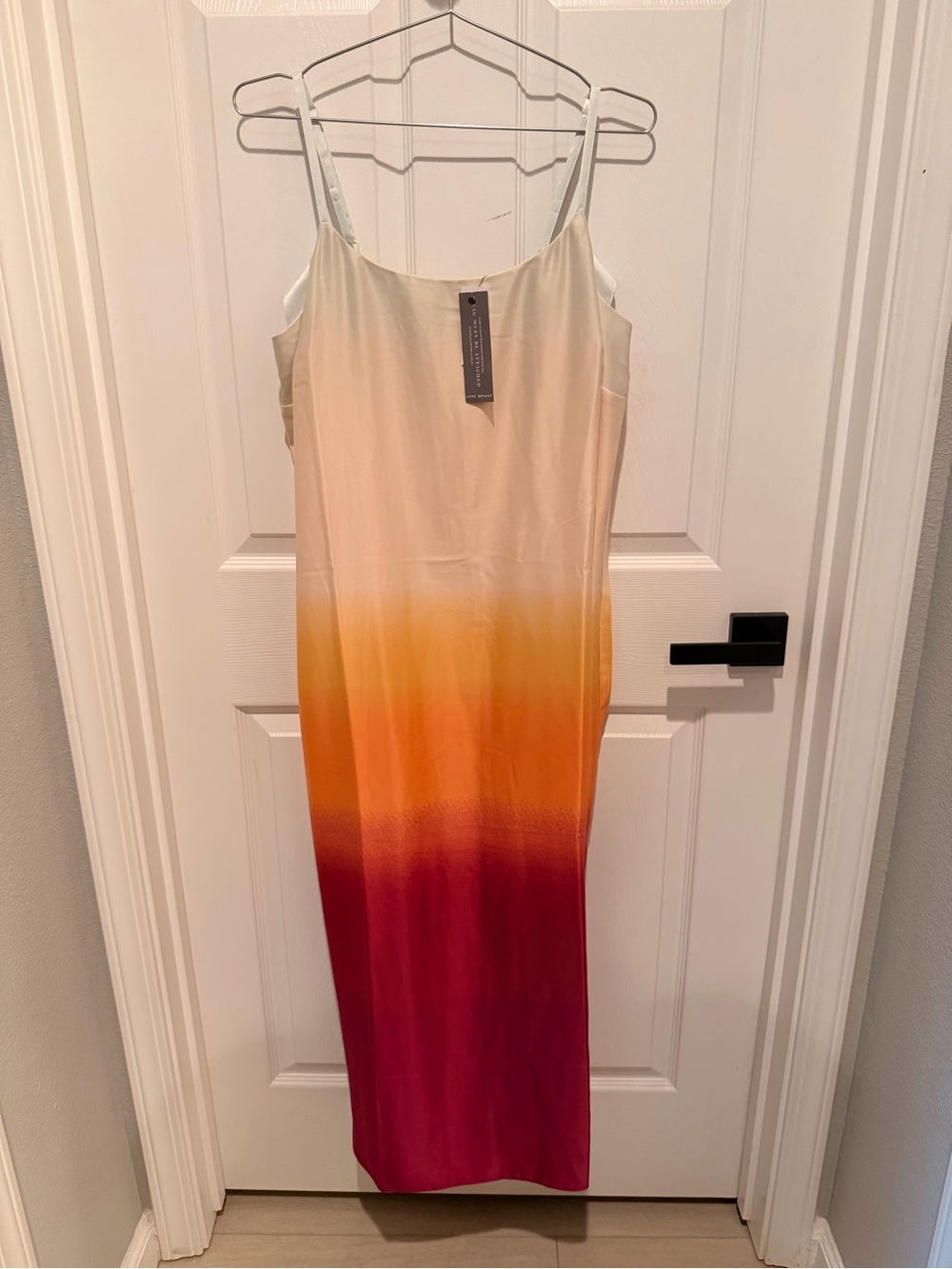 Orange Red Ambre Dress